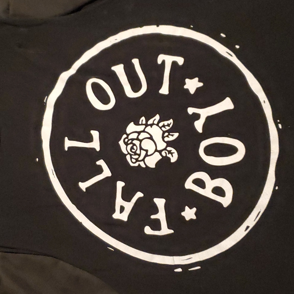 Fall Out Boy Rose Muscle Tee Size L